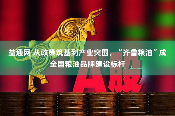 益通网 从政策筑基到产业突围，“齐鲁粮油”成全国粮油品牌建设标杆